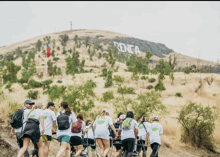 Caminata inclusiva a la cumbre del Cerro Renca