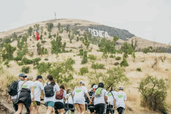 Caminata inclusiva a la cumbre del Cerro Renca