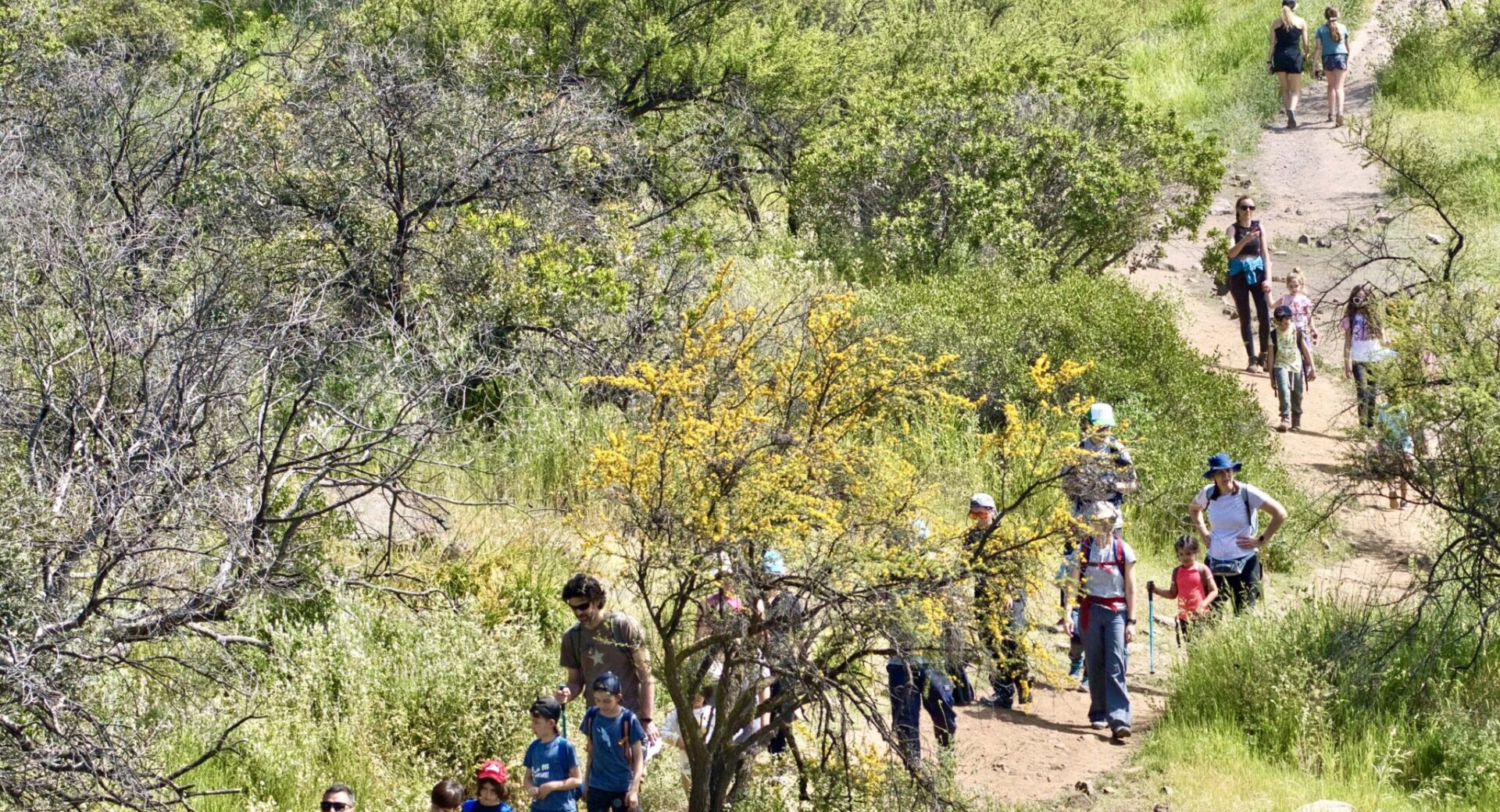 Exploradores del Cerro del Medio