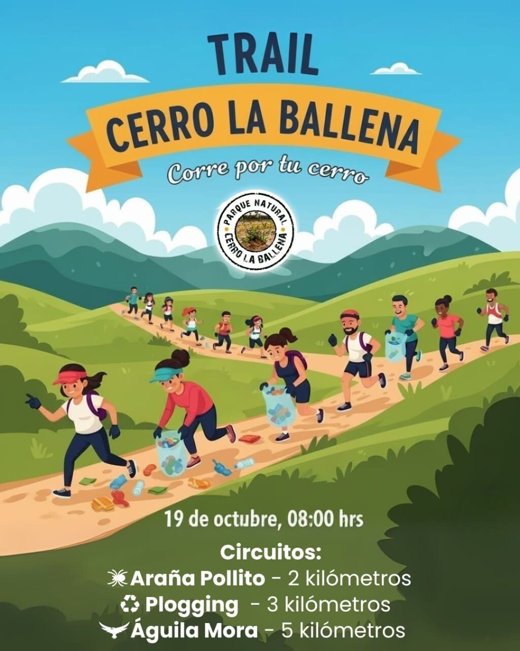 Trail Cerro la Ballena: corre por tu cerro