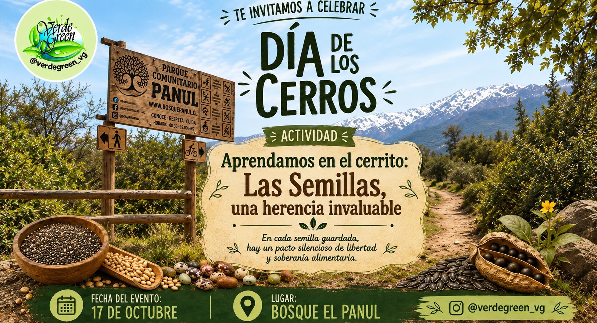 «Las semillas, una herencia invaluable» Aprendamos en el cerrito