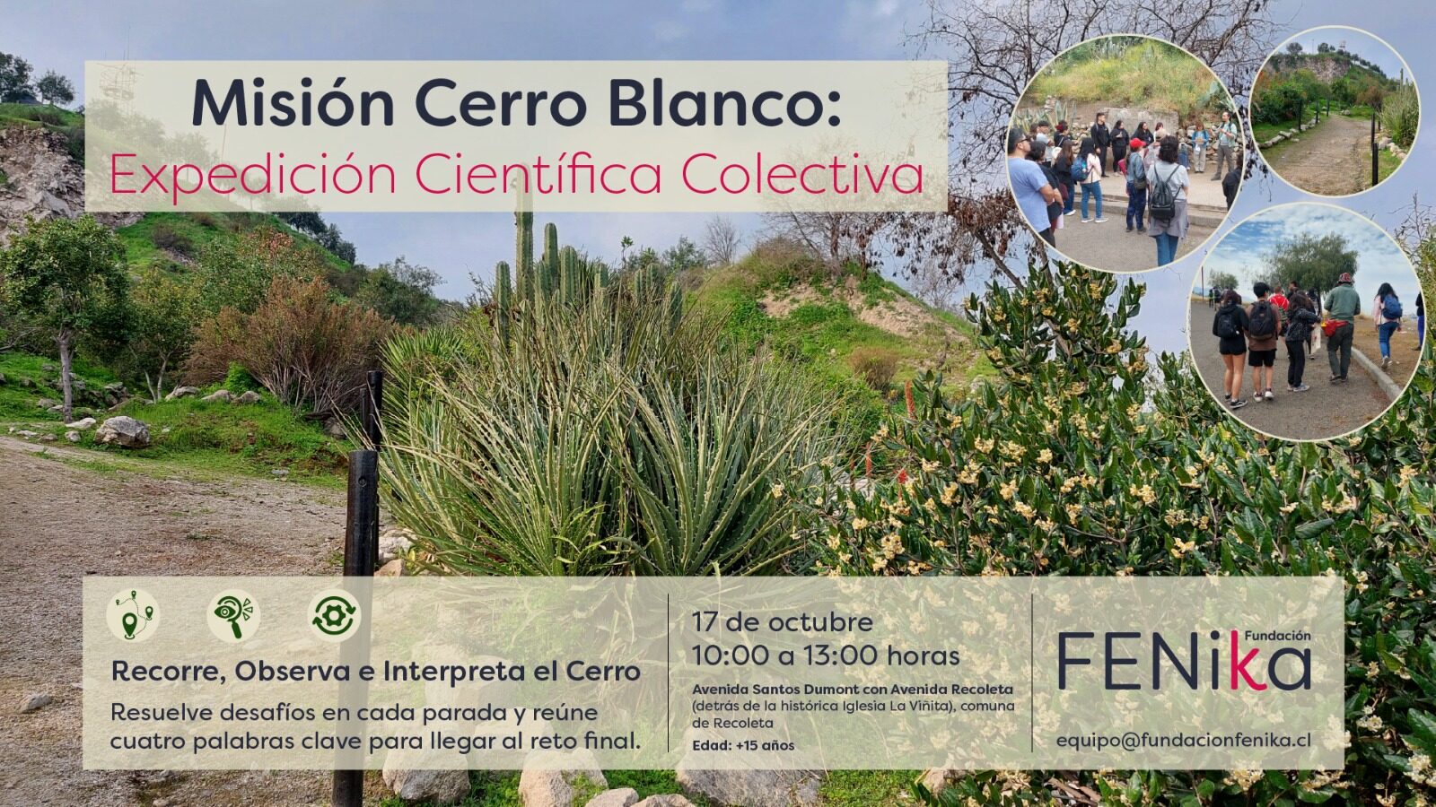 Misión Cerro Blanco: Expedición científica colectiva